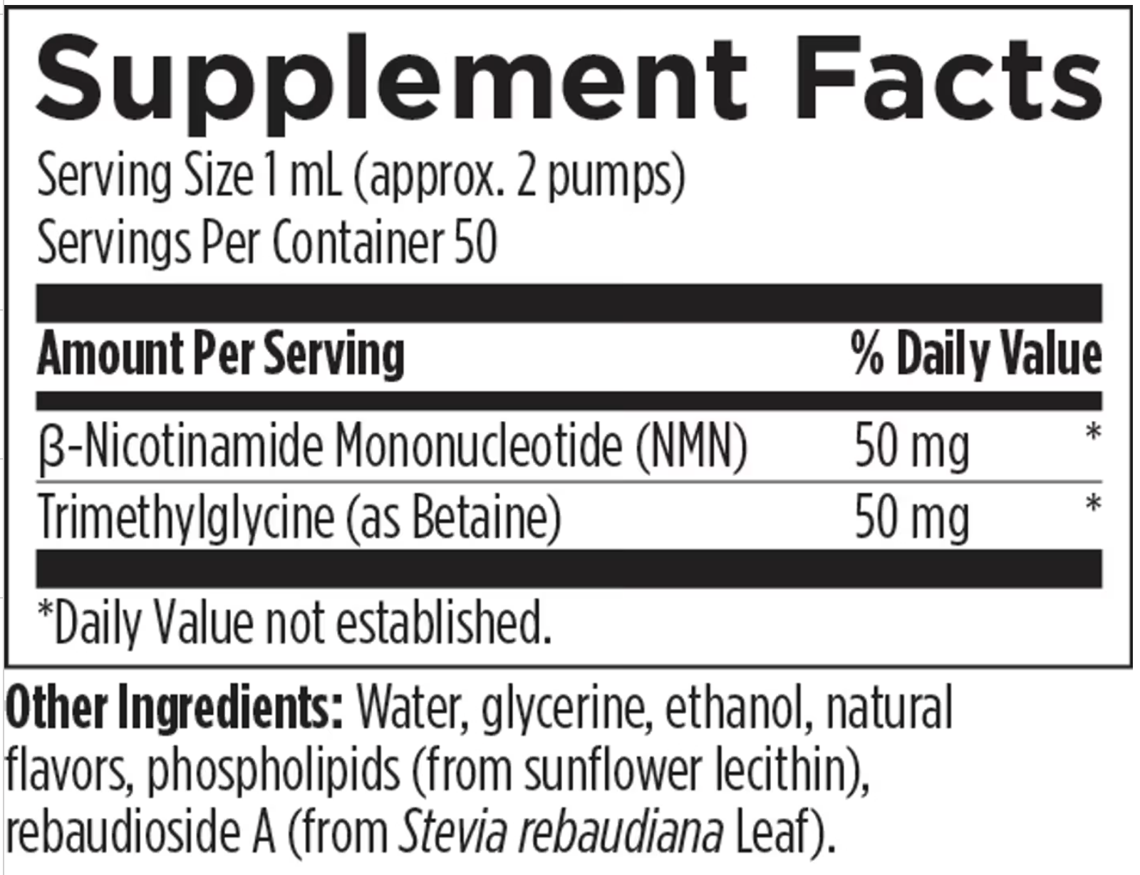 Liposomal NMN Synergy