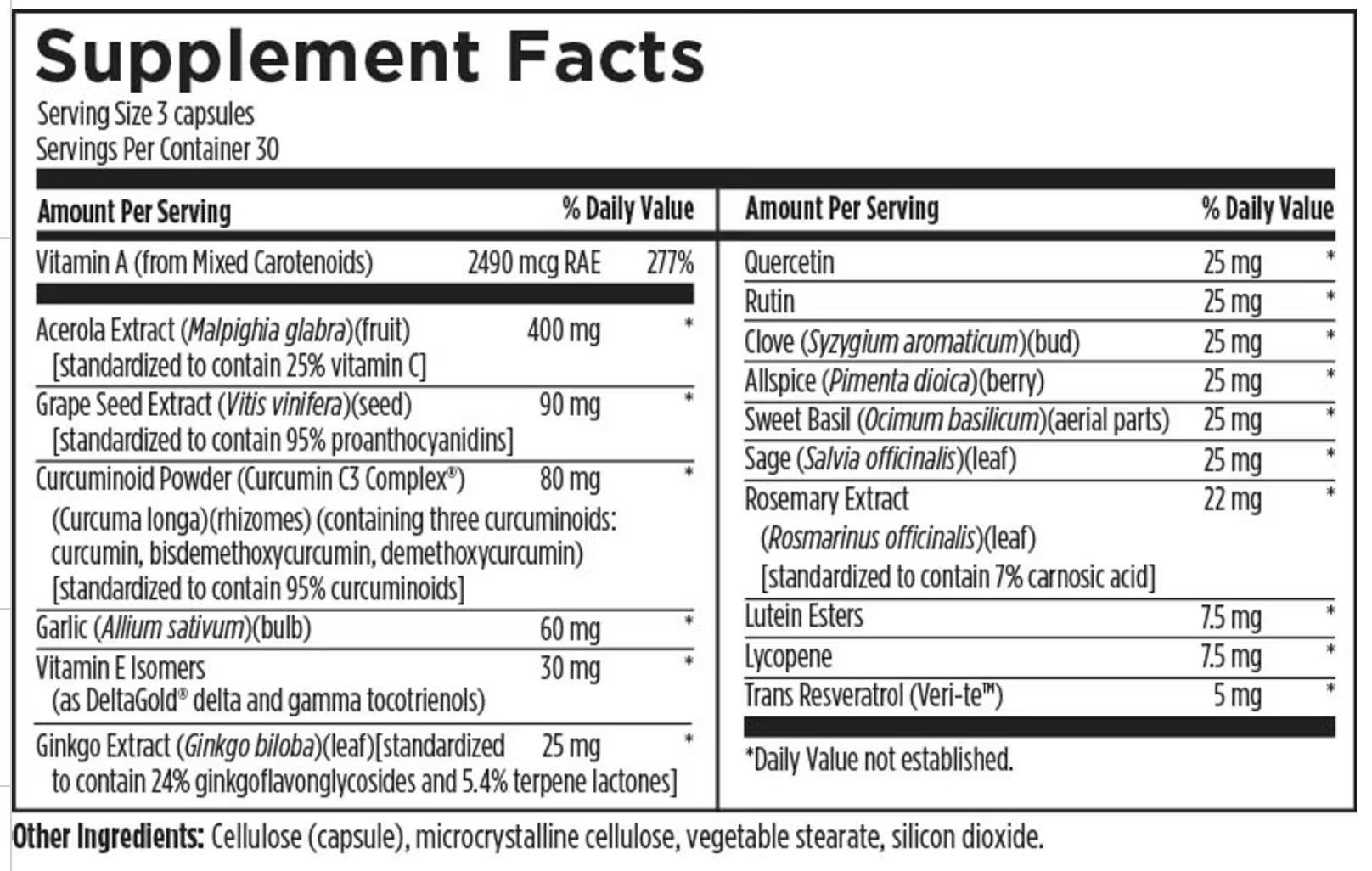 Ultimate AntiOx Full Spectrum